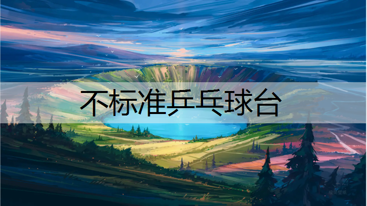 不标准乒乓球台