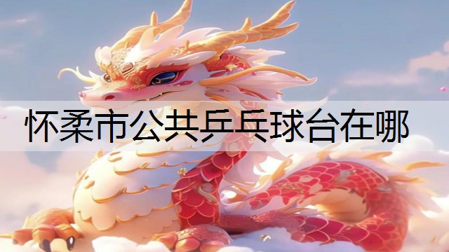 怀柔市公共乒乓球台在哪