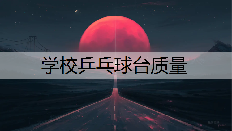 学校乒乓球台质量